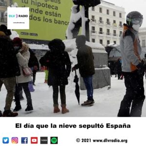 El día que la nieve sepultó España