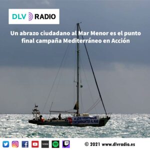 A citizen hug to the Mar Menor is the final point of the Mediterranean in Action campaign