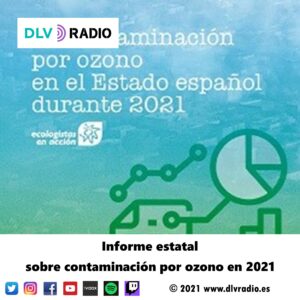 Informe estatal sobre contaminación por ozono en 2021