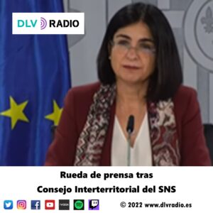 Rueda de prensa tras Consejo Interterritorial del SNS