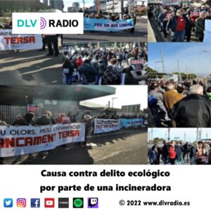 Causa contra delito ecológico por parte de una incineradora