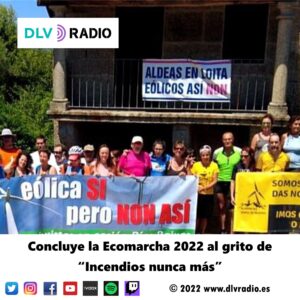 The Ecomarcha 2022 concludes with the cry of “Fires never again”