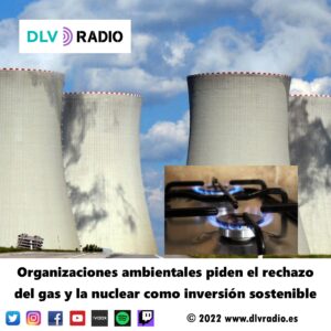 Organizaciones ambientales piden el rechazo del gas y la nuclear como inversión sostenible