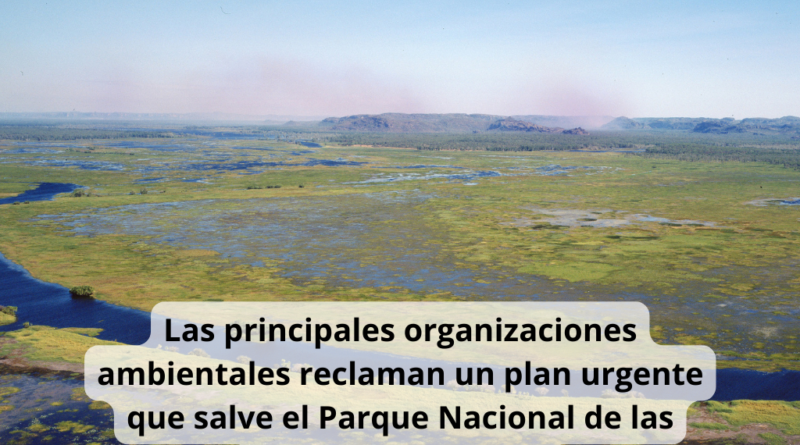 Las principales organizaciones ambientales reclaman un plan  urgente que salve el Parque Nacional de las Tablas de Daimiel