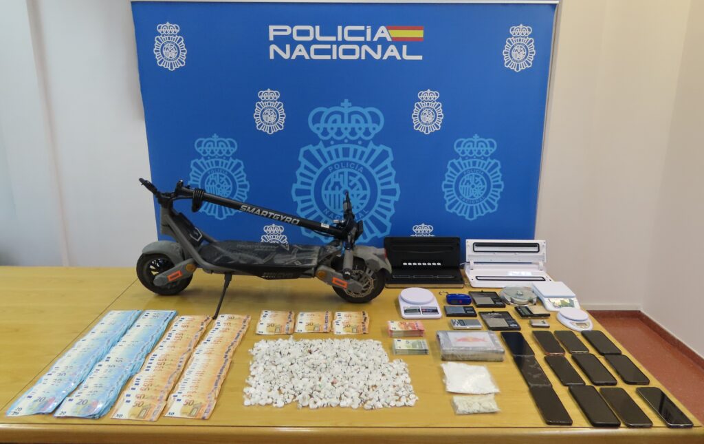 La Policía Nacional detiene a seis miembros de una organización criminal dedicada a la distribución de cocaína