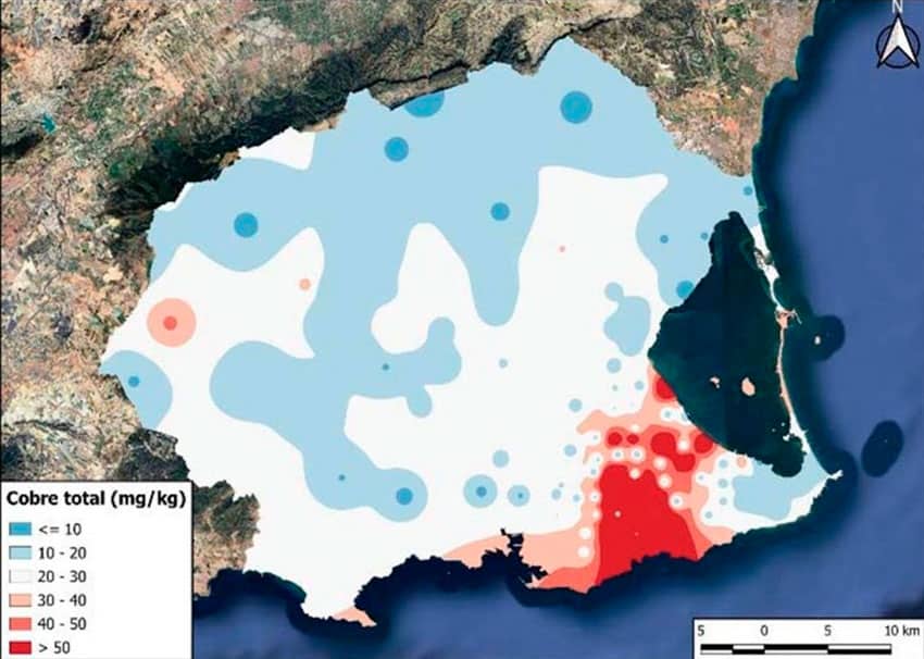 Alerta por la posible contaminación por metales pesados en productos agrícolas de Cartagena