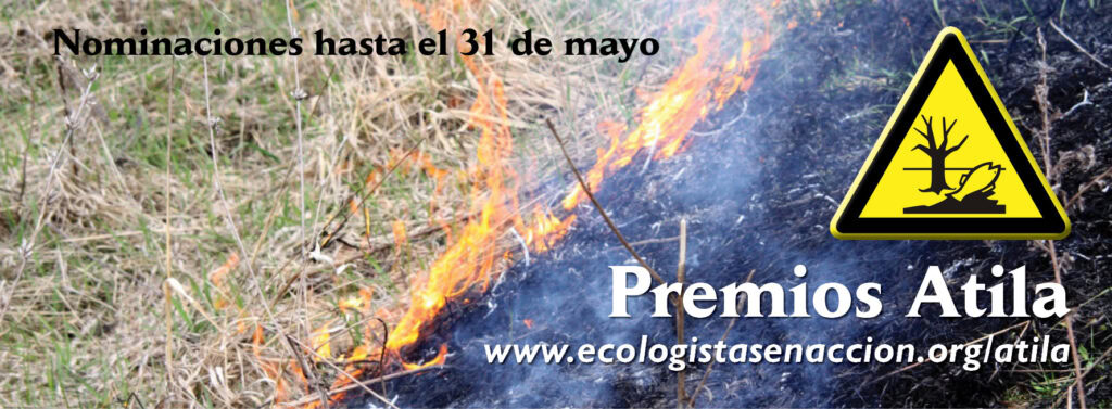 Ecologistas en Acción convoca los Premios Atila 2026