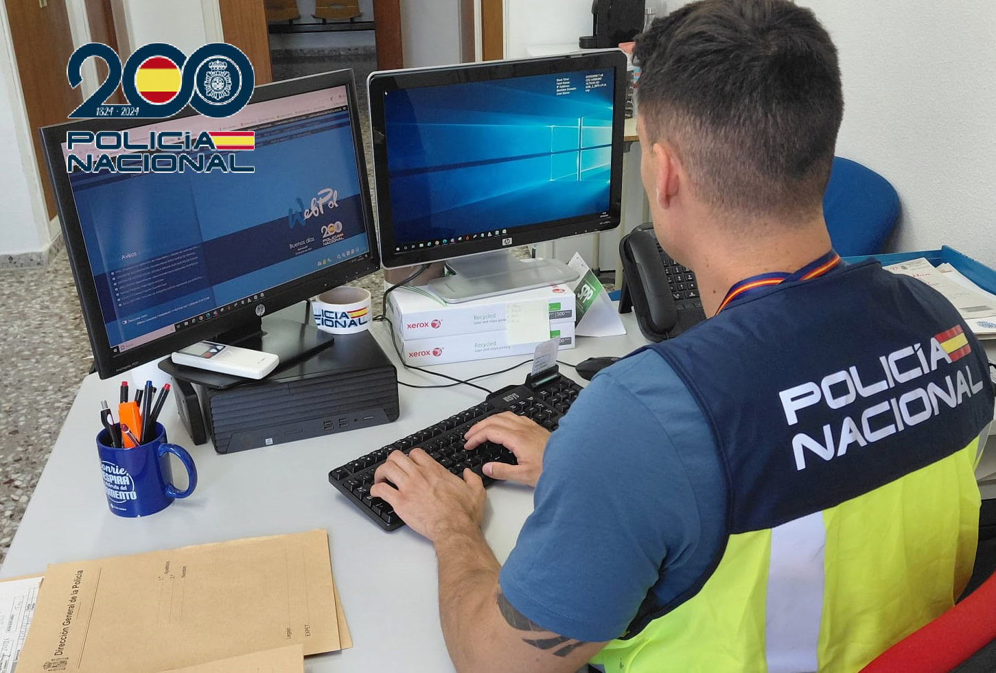 La Policía Nacional investiga e identifica a los autores de la clonación y utilización fraudulenta de una tarjeta bancaria